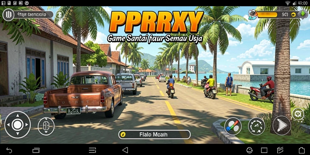 Screenshot PPRRYY menunjukkan gameplay yang seru dan interaktif dari game casual ini.
