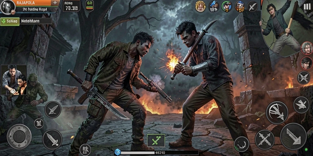 Tampilan gameplay menyeramkan dari RAJAPOLA yang memicu ketakutan.