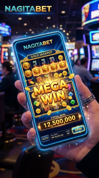 Proses pengunduhan aplikasi di nagitabet yang cepat dan mudah.